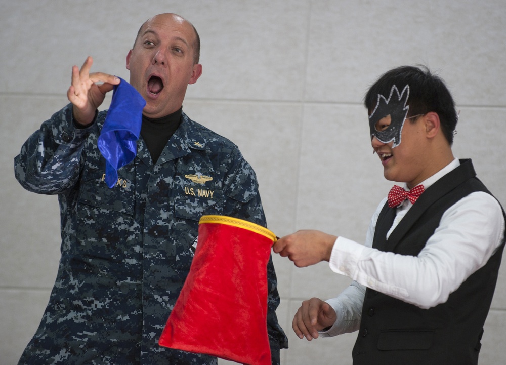 USS Stockdale Sailors' Community Service in Chinhae
