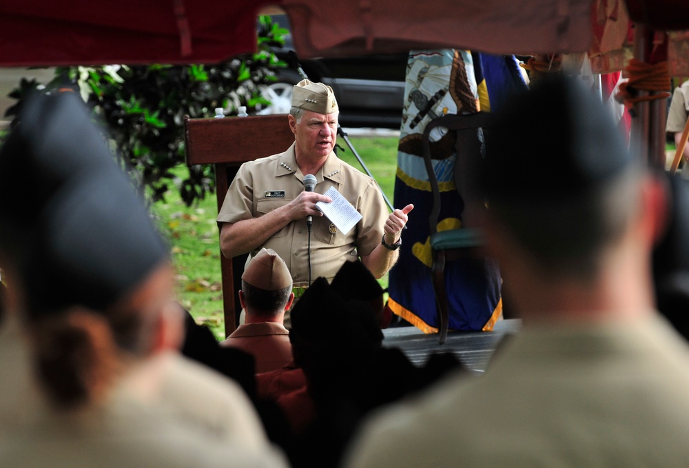 CNO Adm. Roughead Visits Sailors in Hawaii