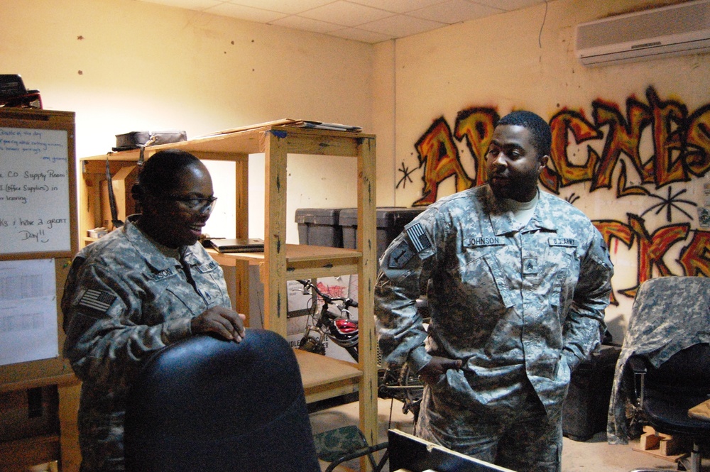 Married USD-C supply sergeants deploy to Iraq together