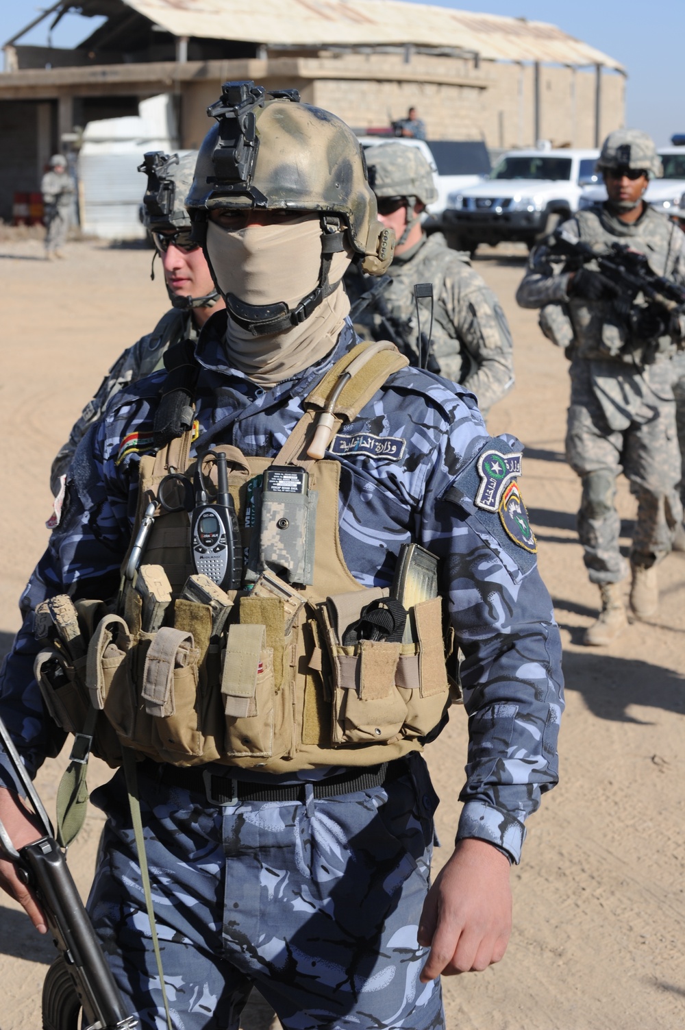 Soldiers Patrol Kirkuk