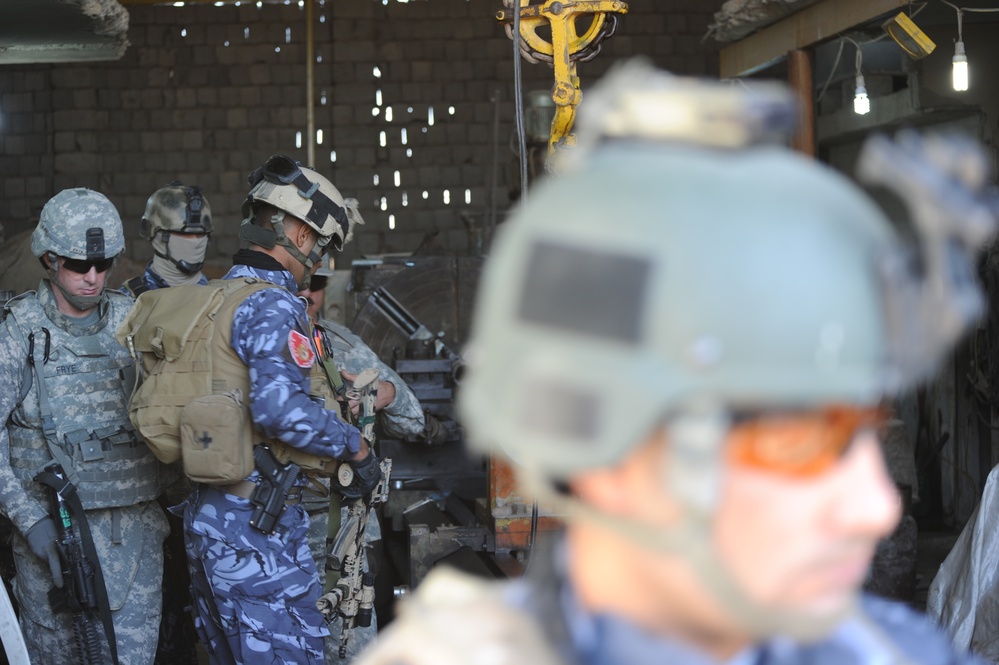 Soldiers Patrol Kirkuk