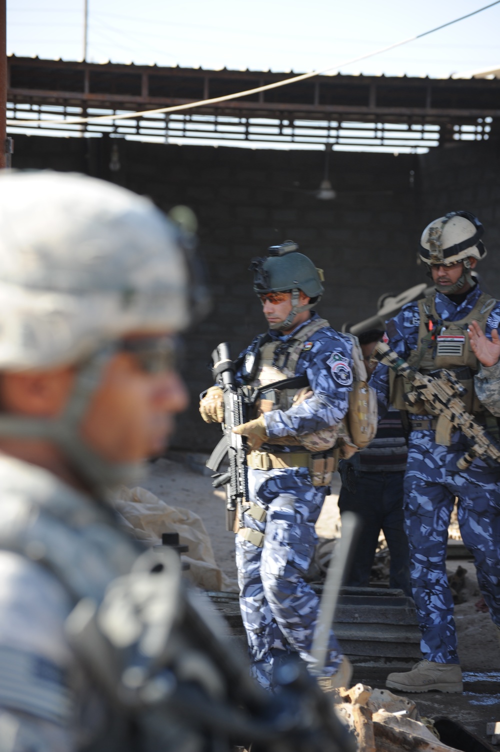 Soldiers Patrol Kirkuk