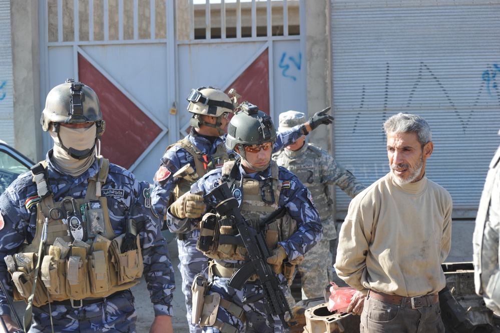 Soldiers Patrol Kirkuk