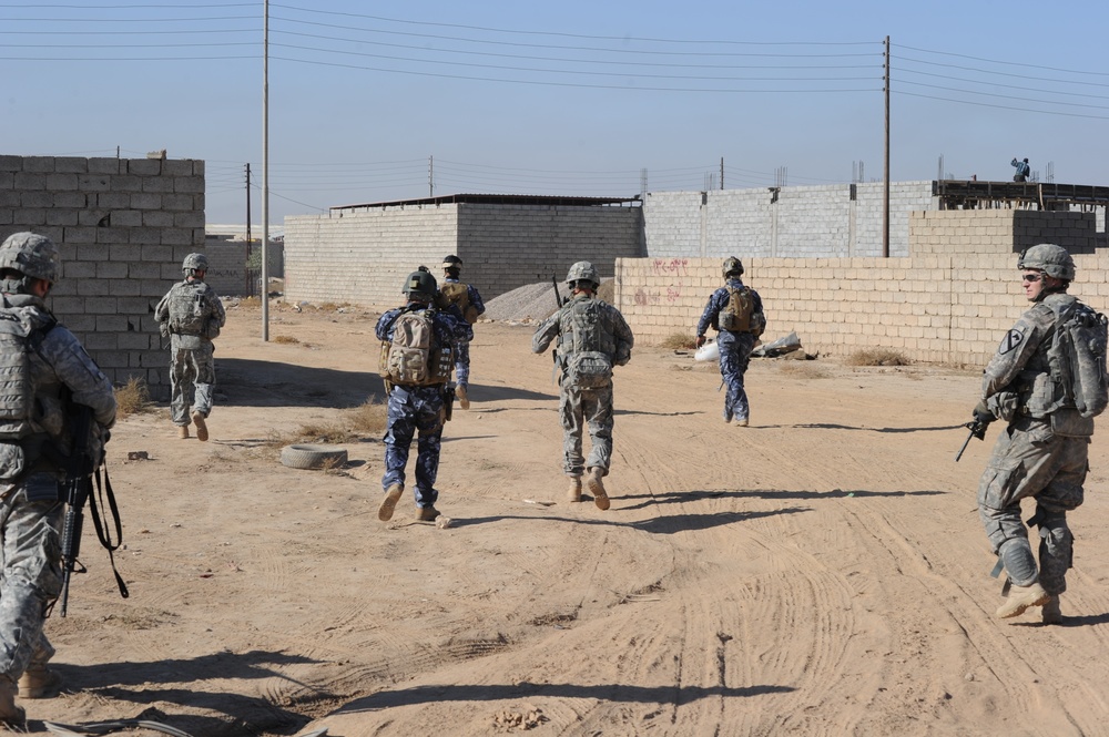 Soldiers Patrol Kirkuk