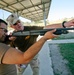 Sailors at the firing range in Guantanamo Bay