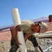 Seabees working in Guantanamo Bay