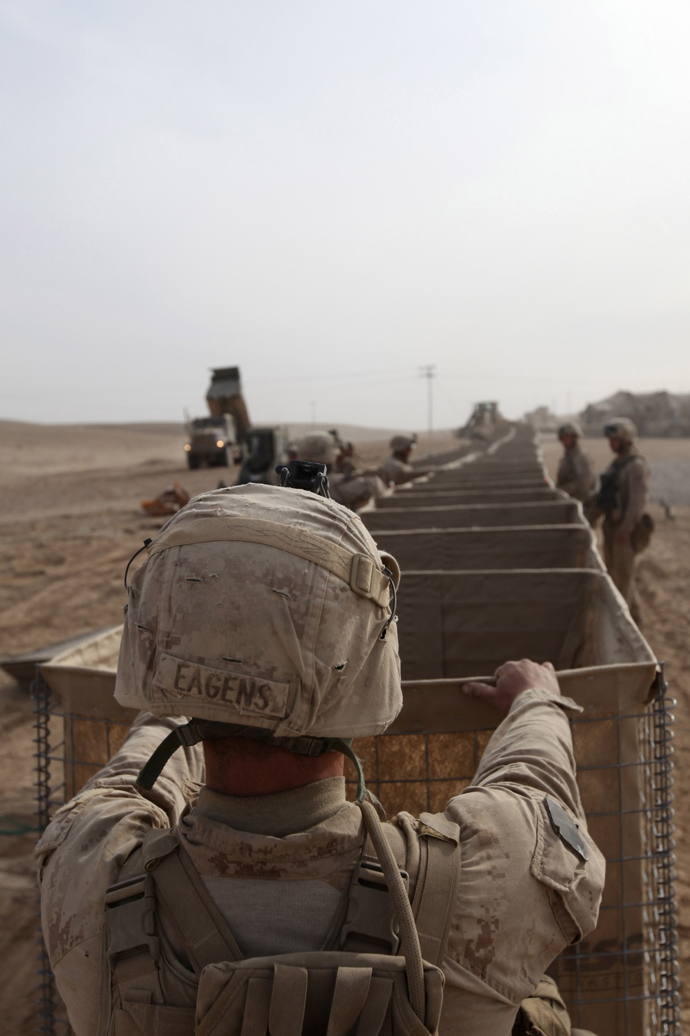 Marines work through holidays, bring gift of security to Musa Qal’eh