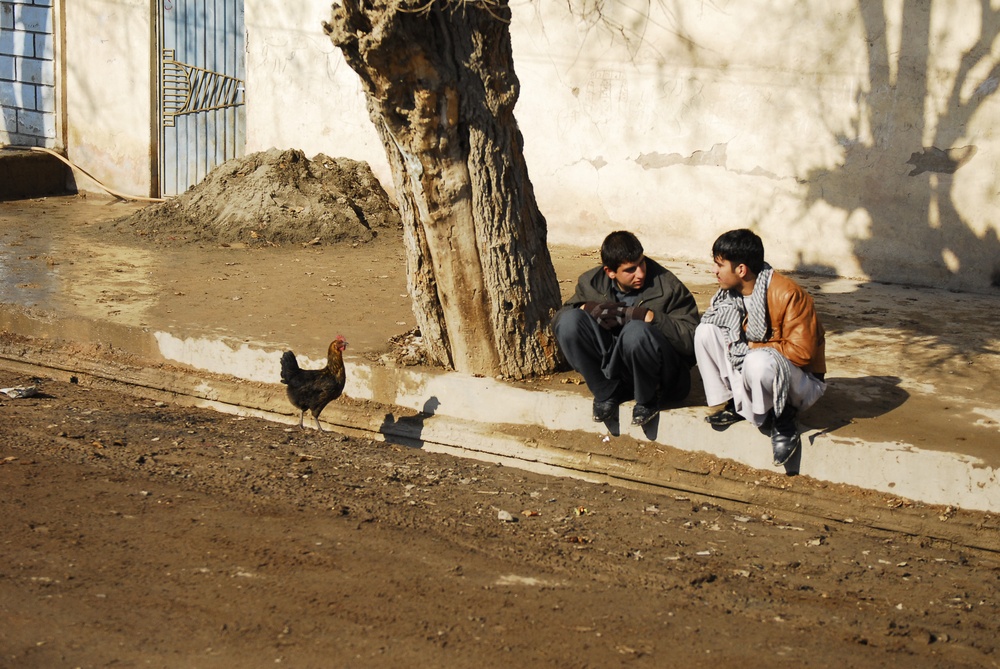 Work and play in Kunduz