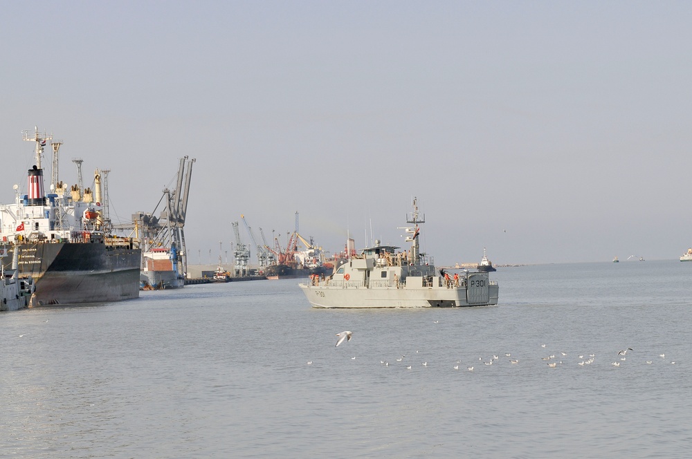 Iraqi Navy completes first 24-hour patrol on Iraqi Armed Forces Day