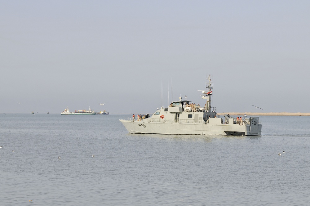 Iraqi Navy completes first 24-hour patrol on Iraqi Armed Forces Day