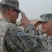 25th Inf. Div. receives combat patch for Operation New Dawn deployment to Iraq