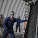 Seabee Pouring Concrete