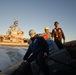 USS Ronald Reagan crew haul in Rigid Hull Inflatable Boats