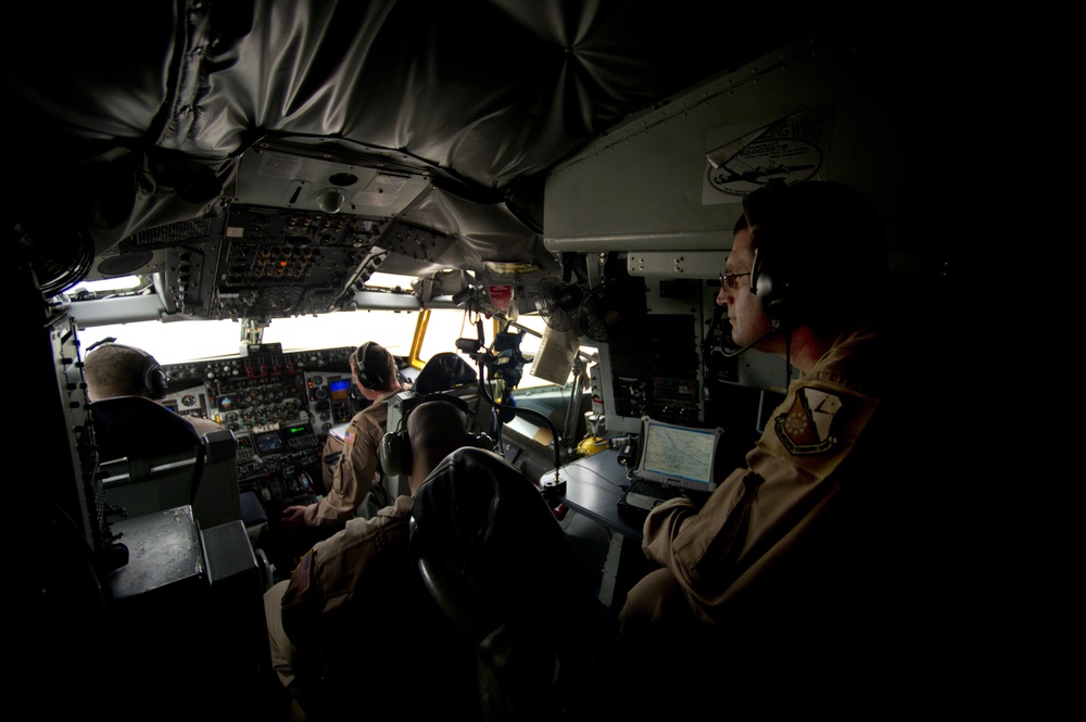 KC-135 Air Refueling Mission