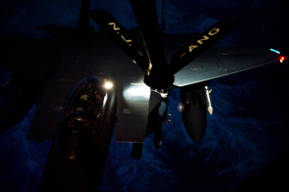 KC-135 Air Refueling Mission