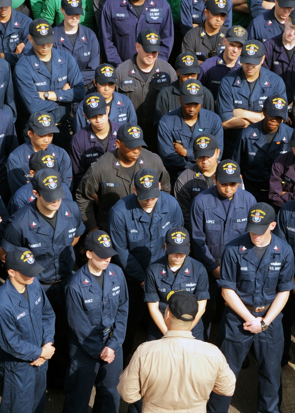 USS Sterett action