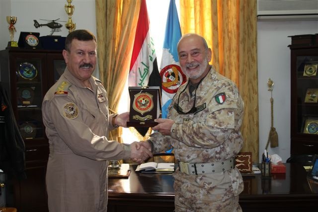 NTM-I DCOM holds meeting with Commander of Iraqi Air Force