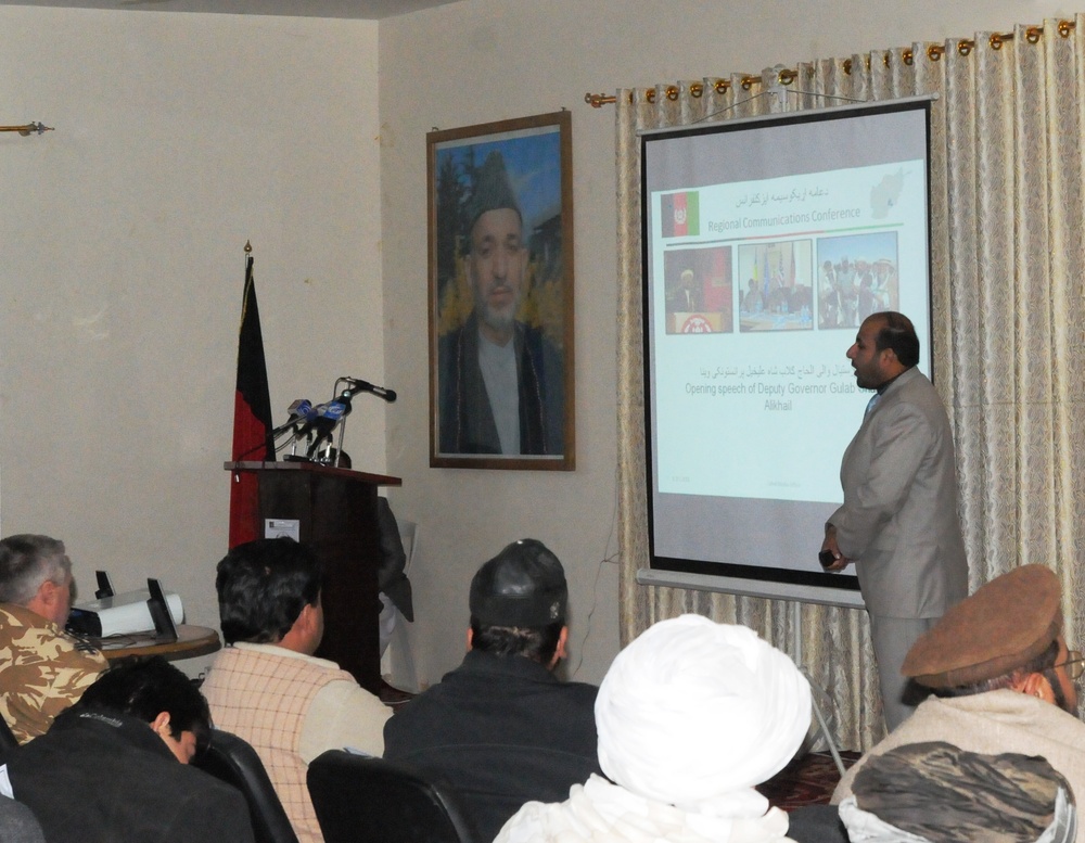 Regional Communications Conference in Qalat