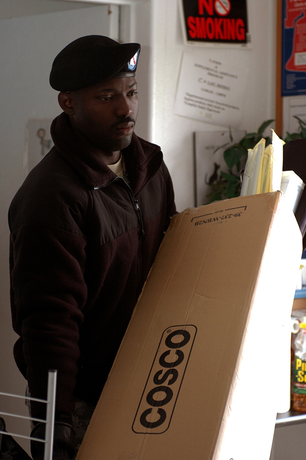 First Strike volunteers help relocate local charity