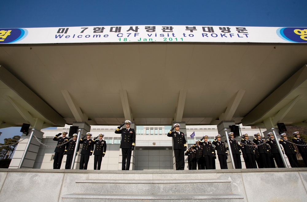 Republic of Korea Fleet - U.S. 7th Fleet Flag Officers Conference