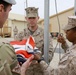 UK service member flies flag in honor of father