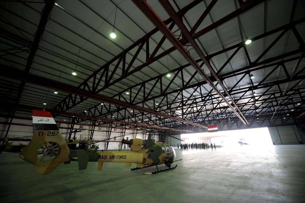 Largest hangar in the region opens at Taji