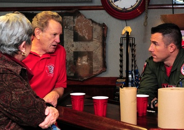 Past, present 77th Fighter Squadron pilots partake in historical tradition