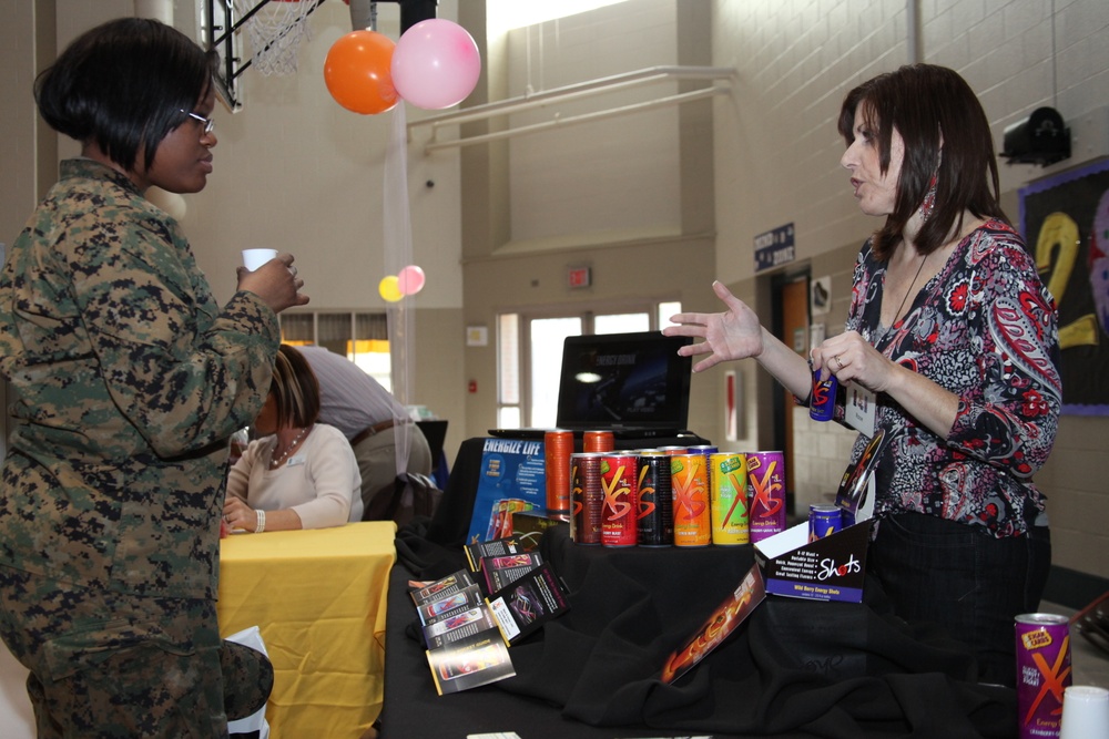 Cherry Point health fair offers healthy start to 2011