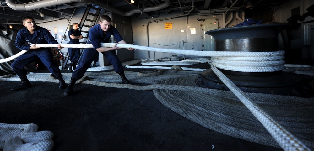USS John C. Stennis Arrives in San Diego