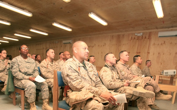 Camp Leatherneck observes MLK Day