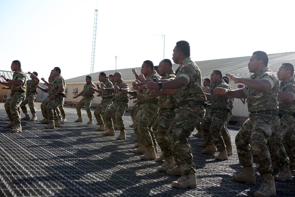 Royal Tongan Marines boost Leatherneck security