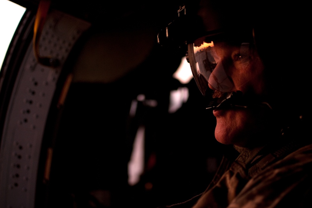Michigan National Guard aviators keep an eye out over Iraq