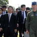 Japan Minister of Defense visits Kadena