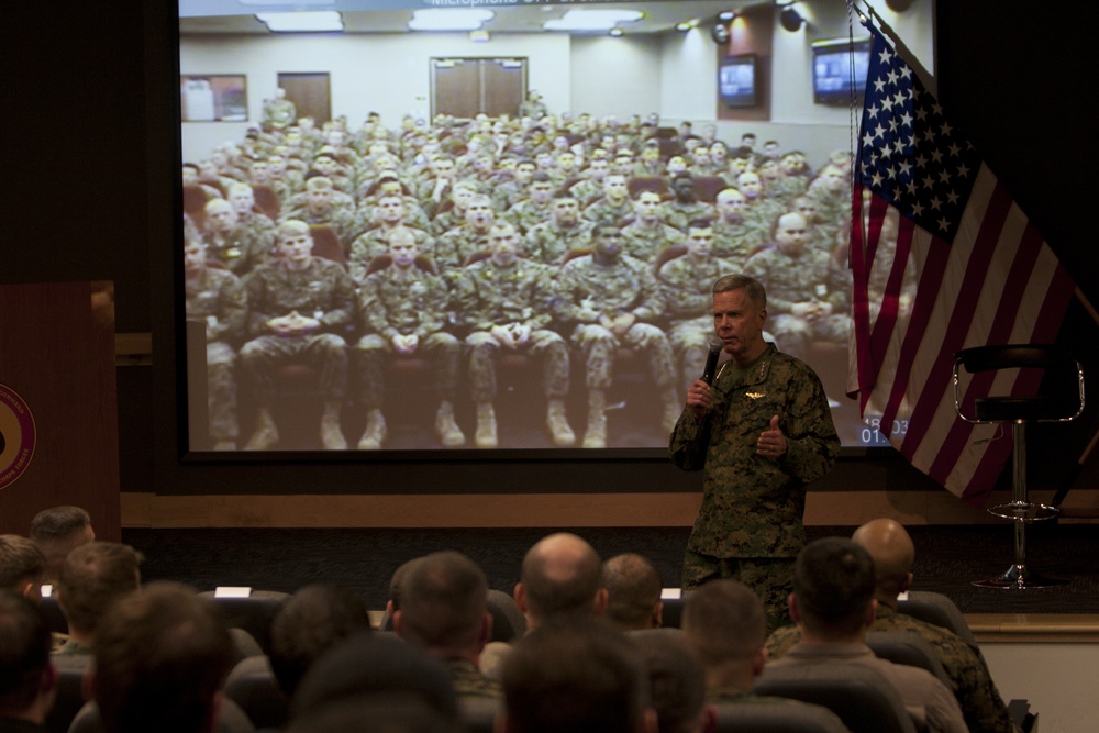 Commandant of the Marine Corps visit