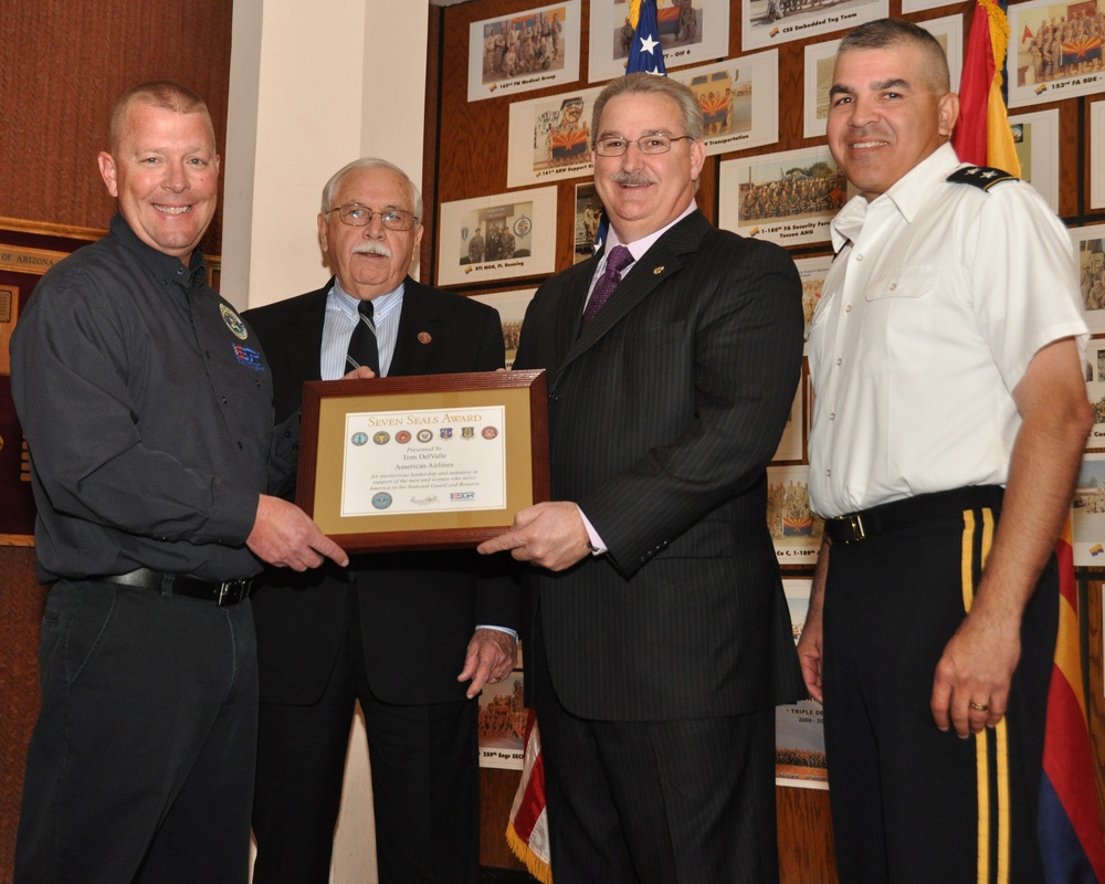 Arizona National Guard thanks American Airlines for support