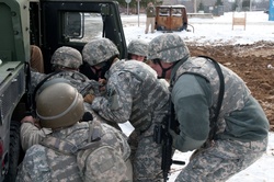 Indiana National Guard Soldiers help prepare civilians for deployment
