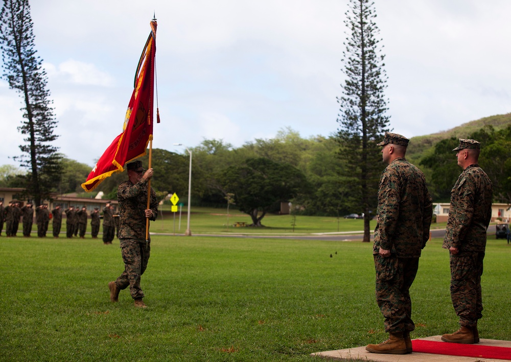 Marine Corps Base Hawaii Change of Command