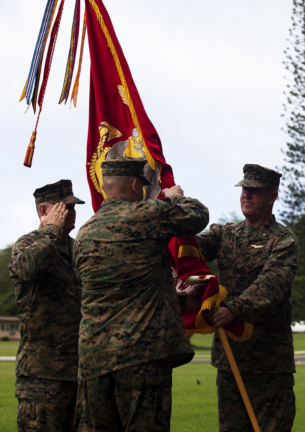 Marine Corps Base Hawaii Change of Command