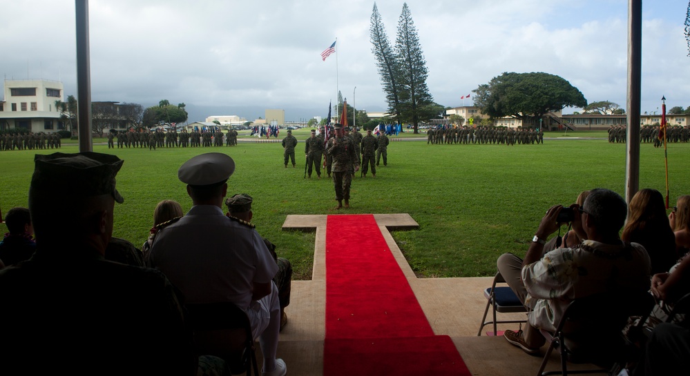 Marine Corps Base Hawaii Change Of Command