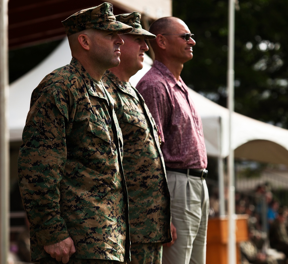 Marine Corps Base Hawaii Change of Command