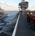 USS George H.W. Bush Refuels at Sea