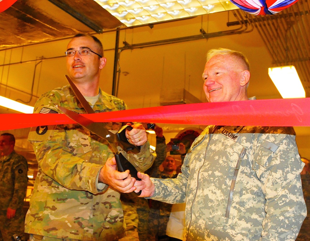 DFAC dedicated to fallen Guard Soldier opens for business