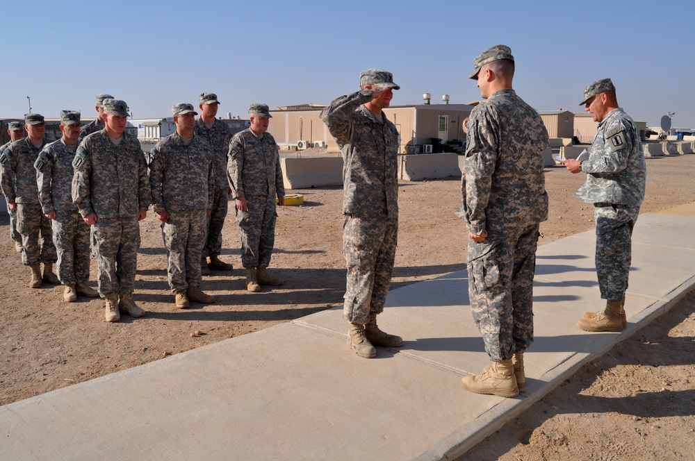 Three 201st soldiers join the NCO Corps