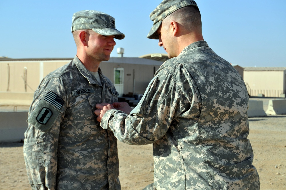 Three 201st soldiers join the NCO Corps