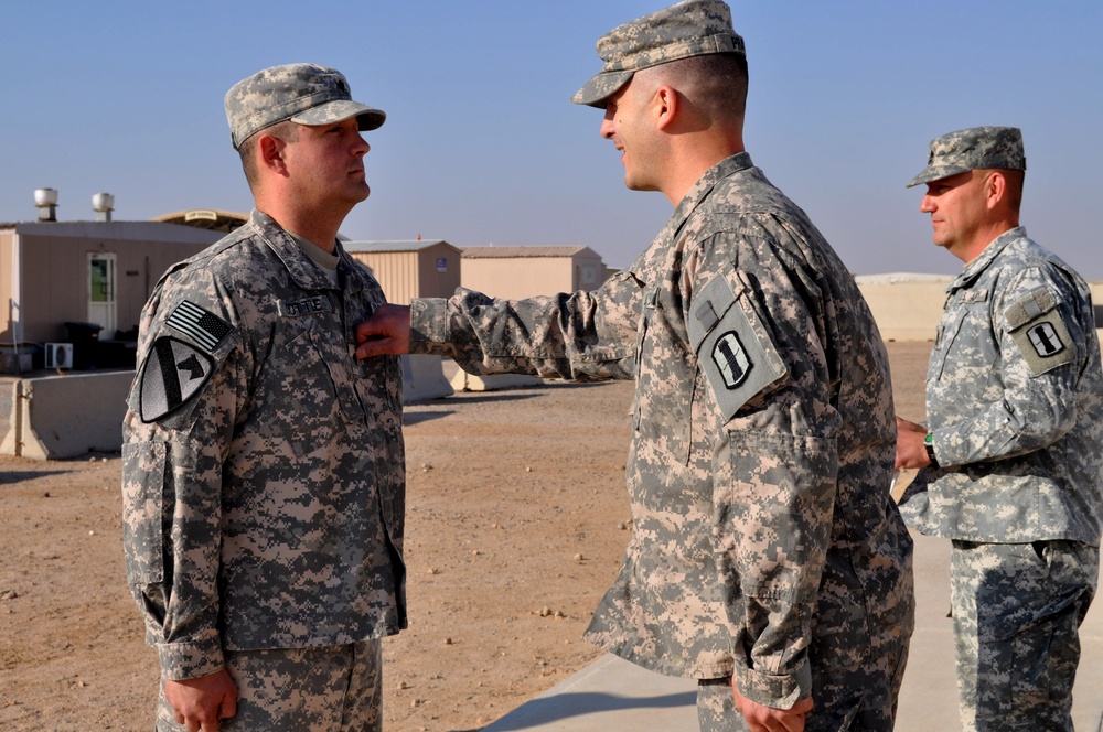 Three 201st soldiers join the NCO Corps