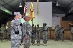 California’s 749th CSSB “Goldminer” battalion assumes mission of Georgia’s 110th CSSB “Liberty” battalion