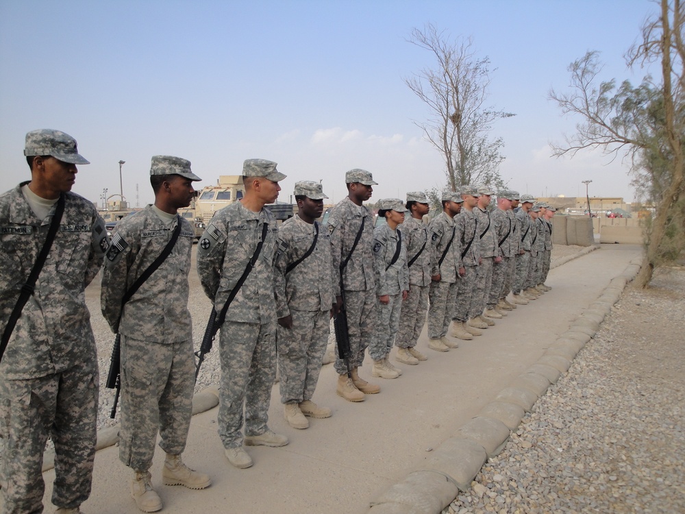Quartermaster soldiers honored with coin ceremony