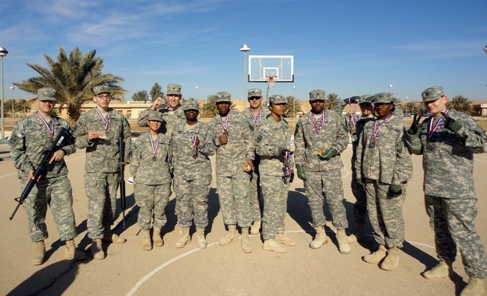 Drill, ceremony competition helps motivate soldiers