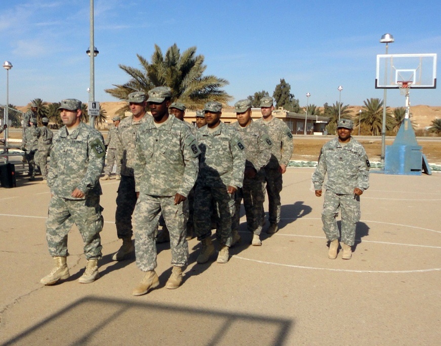 Drill, ceremony competition helps motivate soldiers