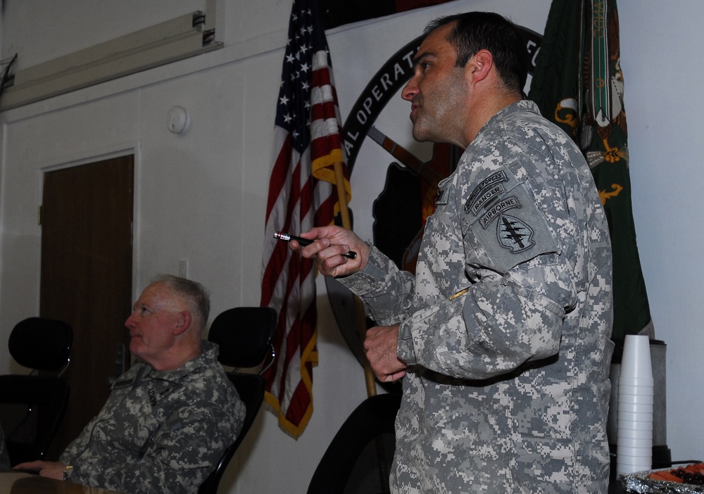 Maj. Gen. Carpenter visits Camp Montrond